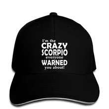 Мужская бейсболка Женская Бейсболка Im The Crazy Scorpio все предупредили вас о бейсбольной кепке бейсболка