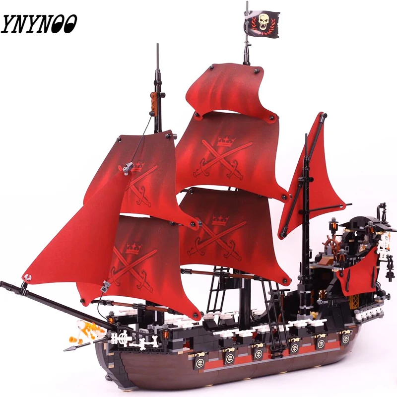 

1151PCS pirates of the caribbean ship Building Blocks Compatible Compatible with LEGOIES Self-Locking Bricks Children Toys Gift