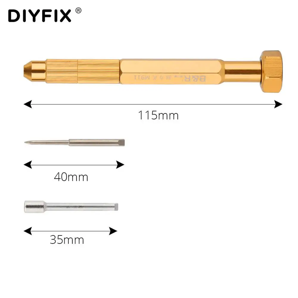 Набор отверток DIYFIX с ограниченным крутящим моментом Y Tip Phillips P2 Pentalobe Torx Hex для iPhone