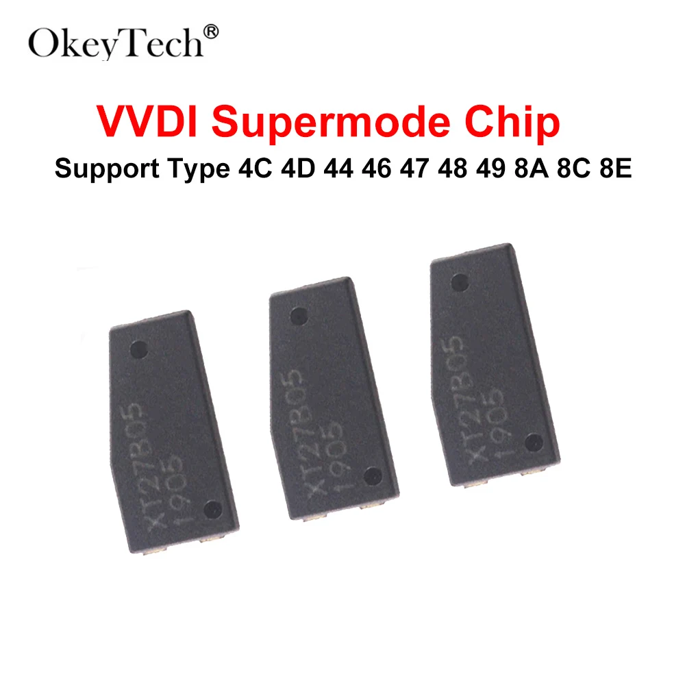 OkeyTech 1 шт. VVDI супер транспондер Автомобильный ключ чип Противоугонный