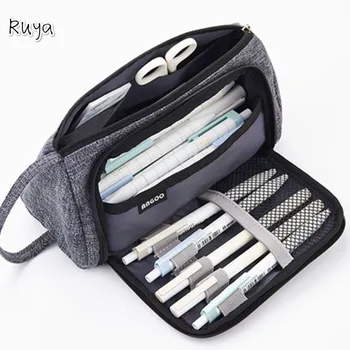 

Large Capacity Pencil Case Kawaii Pencilcase School Pen Supplies Bag Box pens Pencils writing Pouch Stationery estojo escolar