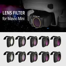 RC Drone Lens Filter Set ND CPL NDPL MCUV Kits for Mavic Mini Airplane Mini Camera