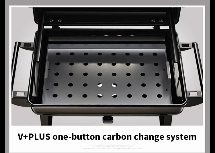 Портативная маленькая плита для барбекю, бытовая Бездымная печь на древесном угле, полка для барбекю, инструмент для дикого барбекю, мини инструмент для барбекю