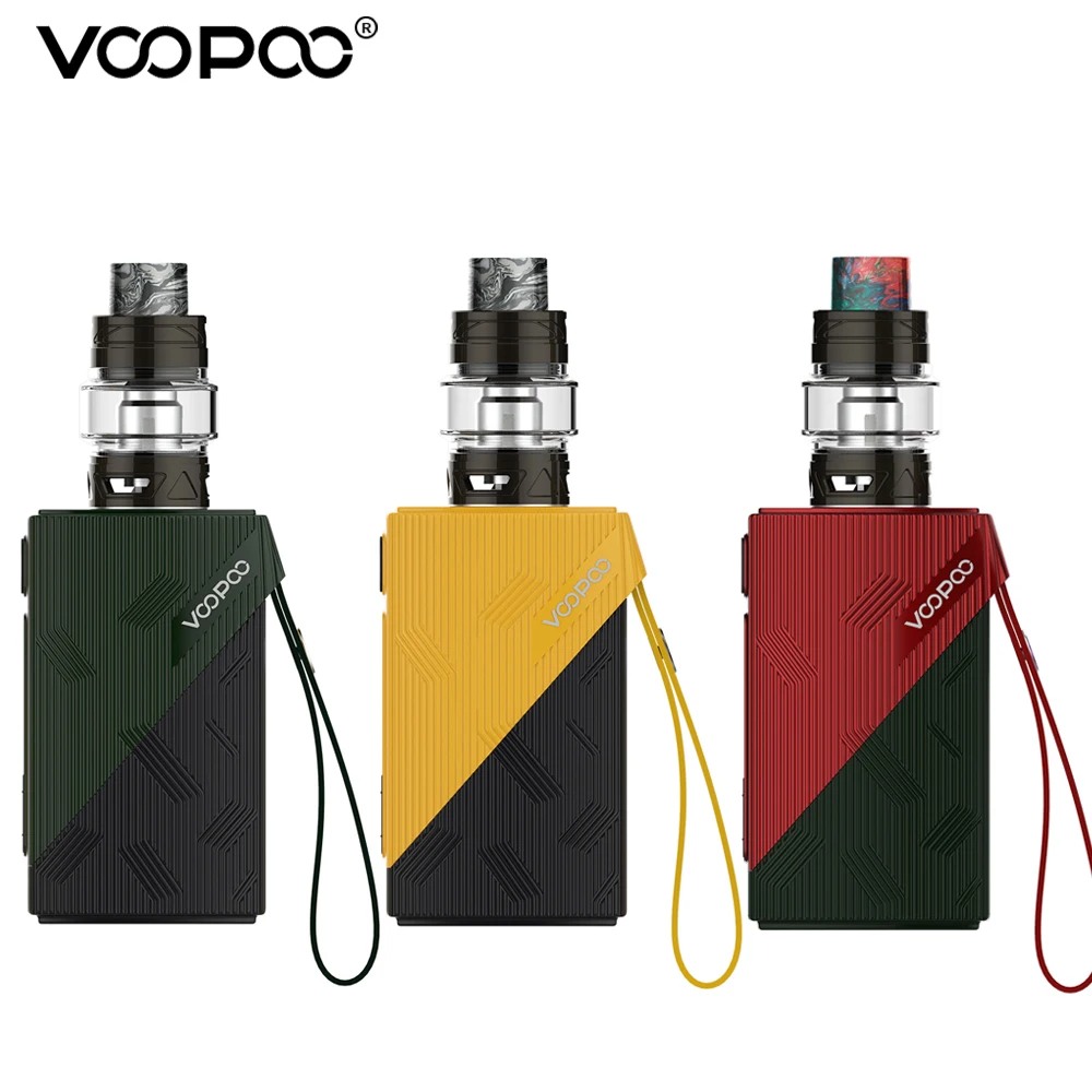 VOOPOO Find S Kit 120W Mod Box 4400mAh Встроенный аккумулятор 5 мл Uforce T2 Tank Vape GENE.Fit Chip электронная