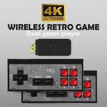 Y2S HD 4K Video Game Console Built in 750 Classic Games Mini Retro Console Wireless Controller HDMI-compatible-Output Dual Playe