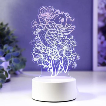 

Lamp "Goldfish" LED RGB from the network 13x20.2 cm 5074806