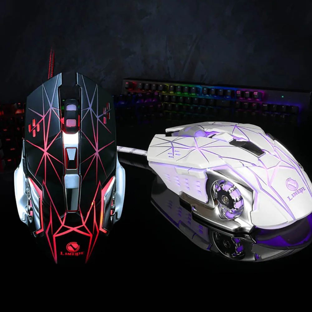 3200 dpi светодиодный optique 6D USB filaire jeu souris Pro Gamer pour PC 6 бутонов avec molette de defilement 5