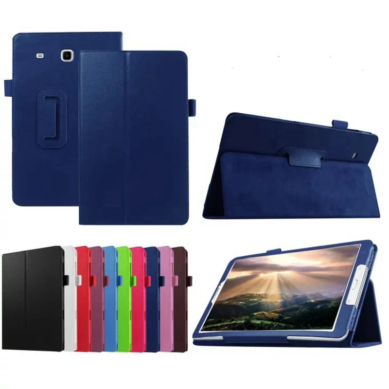 Folio PU кожаный чехол для samsung Galaxy Tab E 9,6 дюймов планшет Магнитный чехол для samsung SM-T560 SM-T561 стенд Fundas Capa