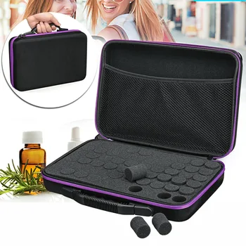 

60 Grids Essential Oil Bottles Bag Aromatherapy Storage Holder Travel Box Case Portable Holder Nail Polish Storage Bag