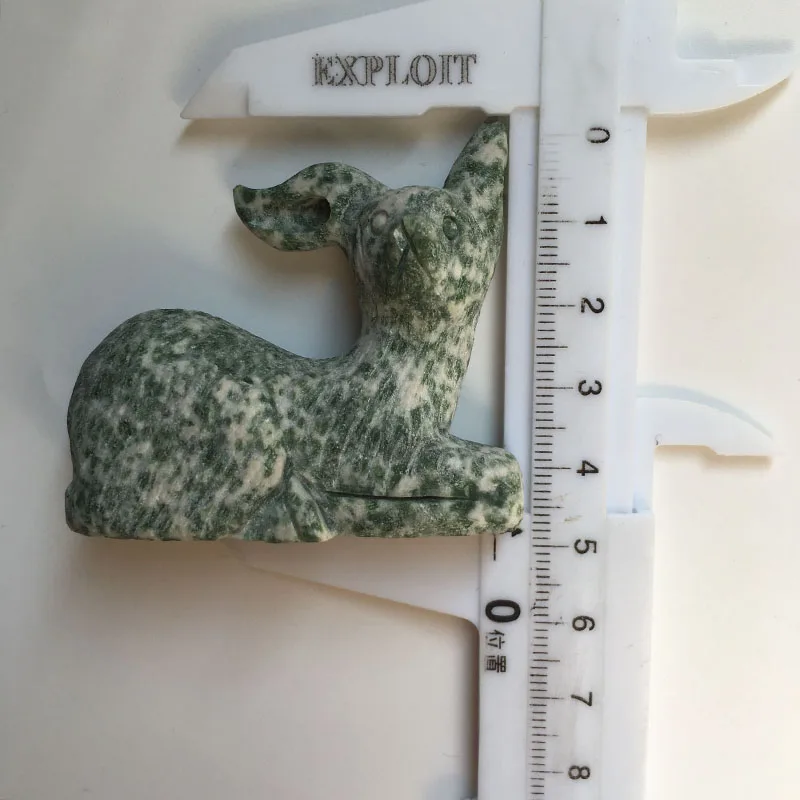 Creative Modern Natural Stone Deer Figurine Statue For Home For Christmas Gift For Home Decoration or Collection XYW