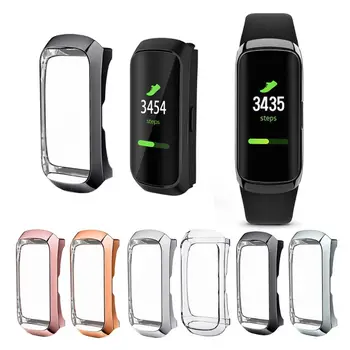 

360 Degree TPU Protector Protective Case Cover for Samsung Galaxy Fit SM-R370 Smart Bracelet Watch Plating Shell Accessories