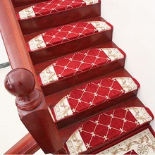 Нескользящие ковровые ступени лестницы коврик шаг ковер Обложка Защита коврик Домашний декор