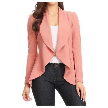

Women Lapel Cape Cloak Long Coat Casual Lady Jacket Fashion Streetwear Loose Outerwear Tops Ladies Office Suit Outwear