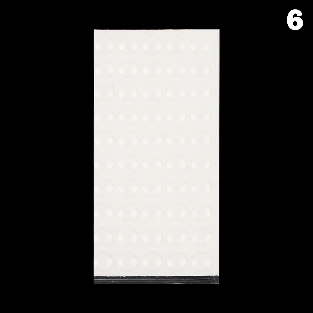 6-10mmx2mmx50pcs 50/64/100 шт. самоклеящиеся мебель дверь Подушка фиксаторы уход за кожей лица маска Прочный противоударный избежать громкий бампер силиконовыми накладками - Цвет: 6-10mmx2mmx50pcs