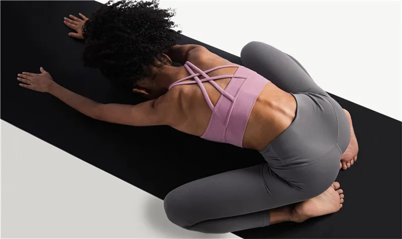 Lulu Hot Sell Gym Yoga Vest Athletic Fitness Women Sports Bra Solid Color Cross Sexy Tights Tank Top Butter Soft With Chest Pad Lulu Hot Sell Gym Yoga Vest Athletic Fitness Women Sports Bra Solid Color Cross Sexy Tights Tank Top Butter Soft With Chest Pad