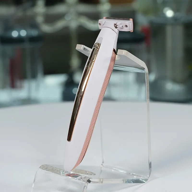 Женский Электрический эпилятор, USB Перезаряжаемый, безболезненный портативный эпилятор, бритва, вращающаяся, для лица, ног, бикини, губ, депилятор