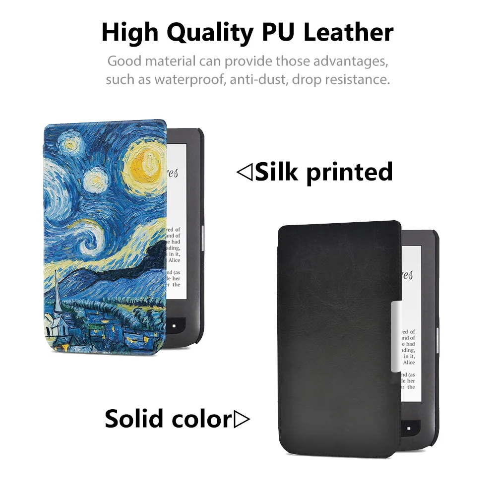 Магнитный чехол для Pocketbook 614 /624 /626 626 Plus электронной книги Basic Touch Lux Auto Sleep Funda|cover nokia