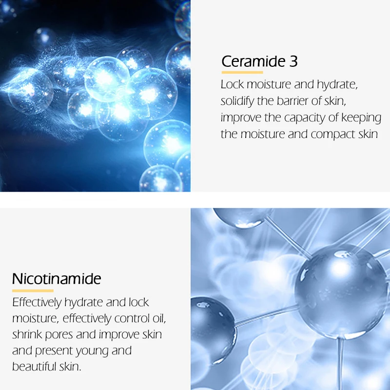 Роскошный эффект Reouces и предотвращает темные пятна осветляют кожу Nicotinamide ампула