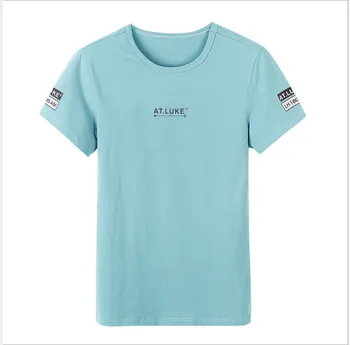 

Summer new women's street letter characters print loose short-sleeved T-shirt 30.33