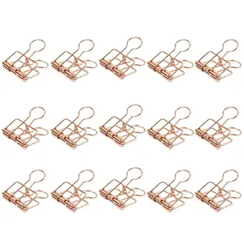 

32mm pink gold drawing clip