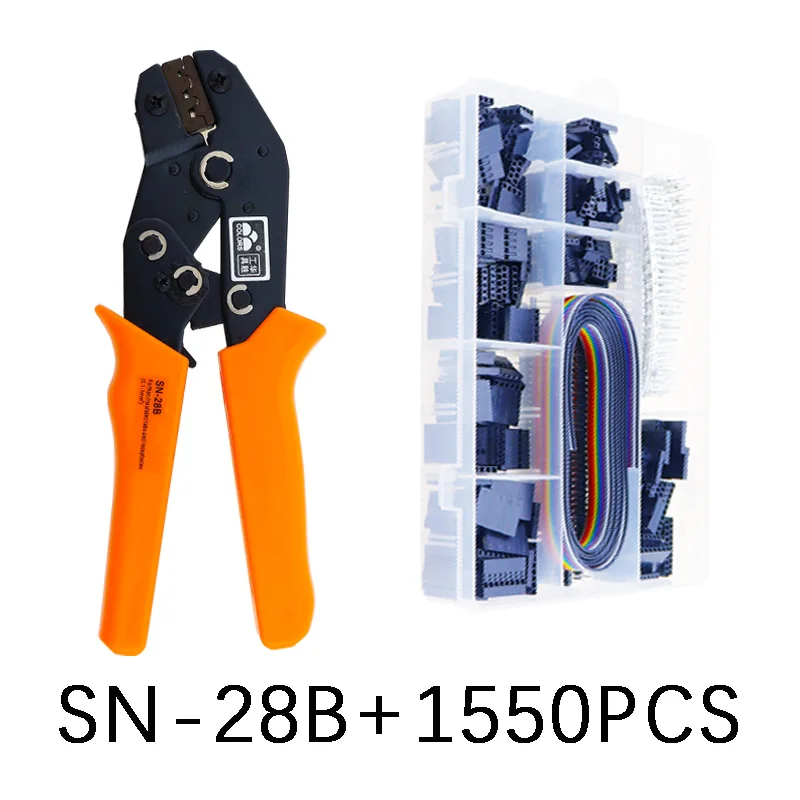 sn 28b alicate de friso ferramenta set 1550pcs 254mm 01