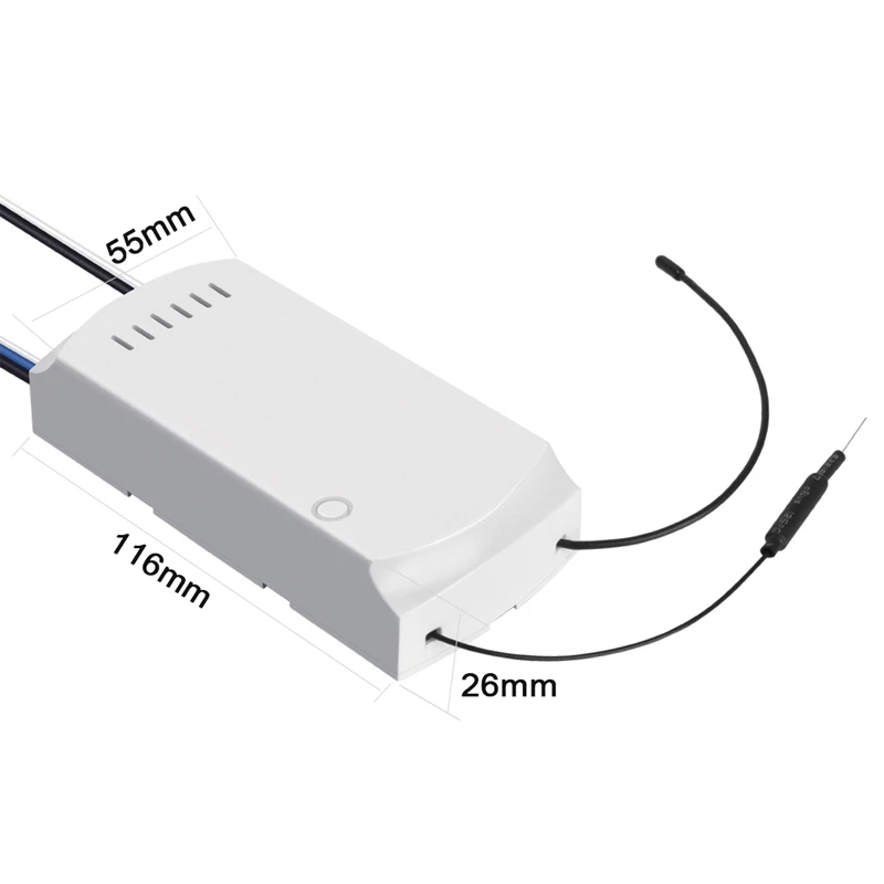 SONOFF iFan03 WiFi потолочный вентилятор и пульт управления светом поддержка RM433 пульт дистанционного управления с помощью приложения ewelink для умного дома