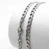 50cm 60cm 70cm Figaro Link Chain Jewelry Classic Curb Necklace 3-6MM Stainless Steel Silver Color Chain for Men Women ► Photo 2/6