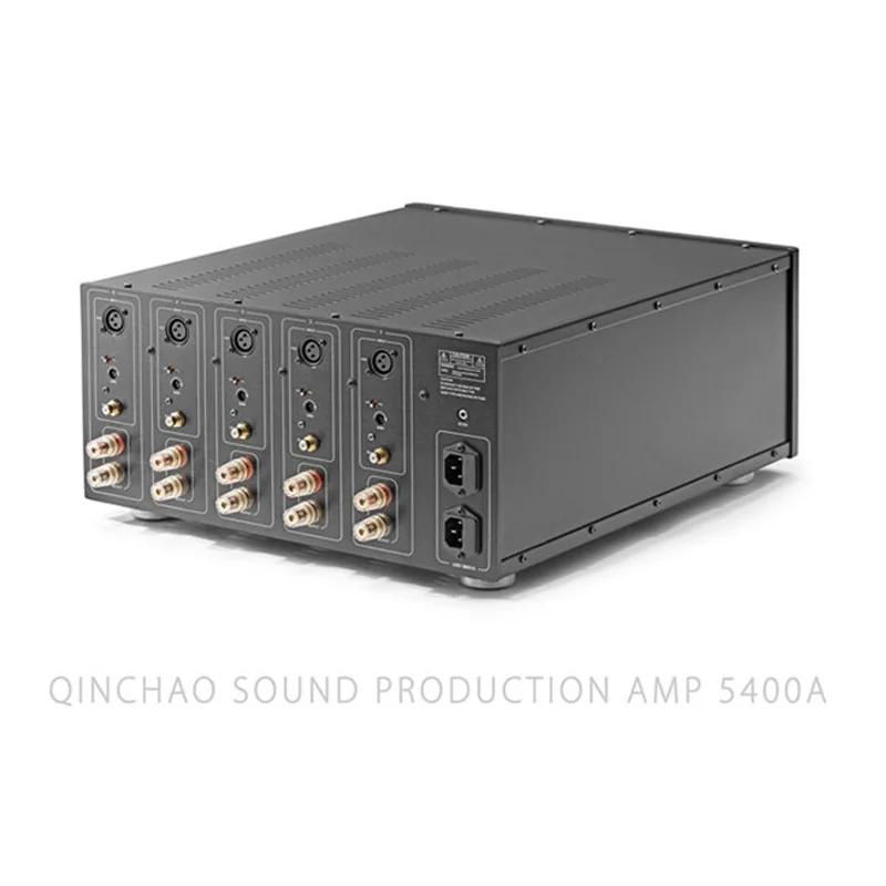 Усилитель AV YC-5400A высокой мощности 400 Вт* 5 стерео задний сценический AV театр - Цвет: Серебристый