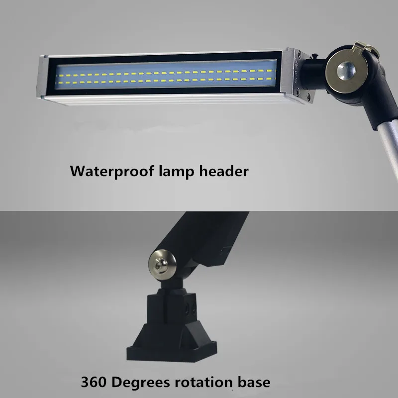 Details about   10-40W LED Light CNC Industrial Work Lamp for Milling Router Lathe Machine Sale 