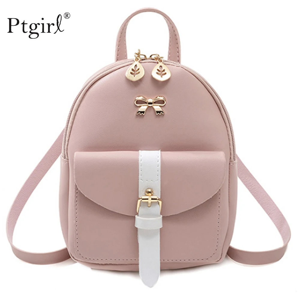 

2019 Top Female Backpack Women Fashion Lady Shoulders Small Backpack Ptgirl Letter Purse Mobile Phone Bag for teenage grils Sac