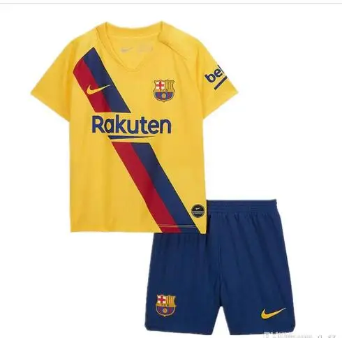 Детский комплект+ носки; коллекция года; футболка для футбола F. DE JONG GRIEZMANN MESSI SUAREZ ARTHUR COUTINHO VIDAL I. RAKITIC; детская футболка