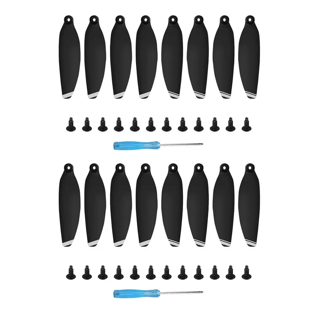 Mega Discount FXT Mini Propellers 4726 For Dji Mavic Mini Drone Quieter Flight Gold Silver Line Powerful Foldable Low Noise Propellers 