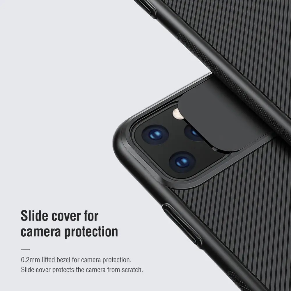 Защитный скользящий Чехол для Камеры Apple iPhone 11 CamShield чехол Pro Max ультратонкий