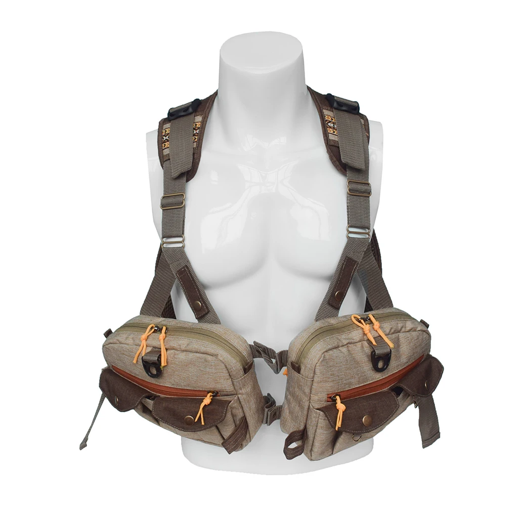 

Fishing Vest Adjustable for Men and Women Fly Bass Fishing and Outdoor Activities Waistcoat Jacket Bag Multi-Pockets