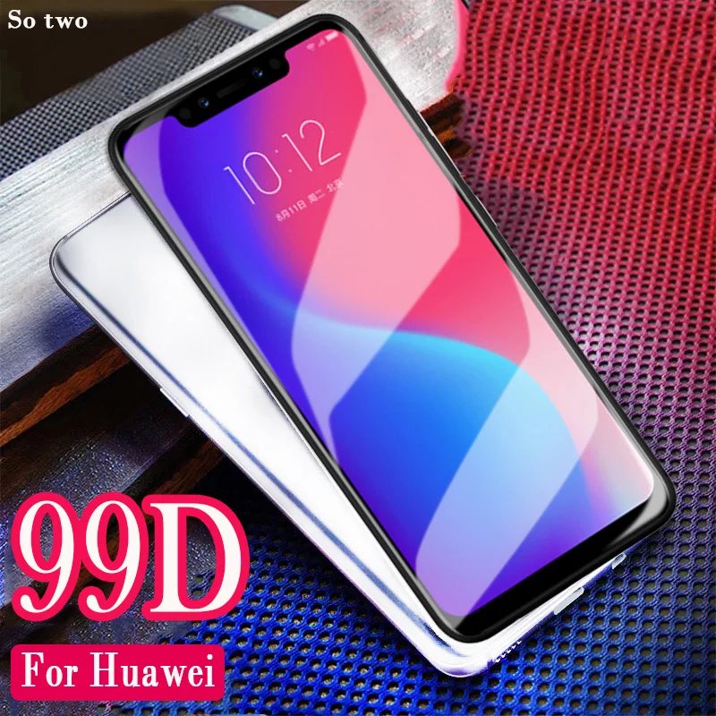 99D закаленное стекло для huawei mate 10 20 lite pro защита экрана Защитное P20 P30 9 на