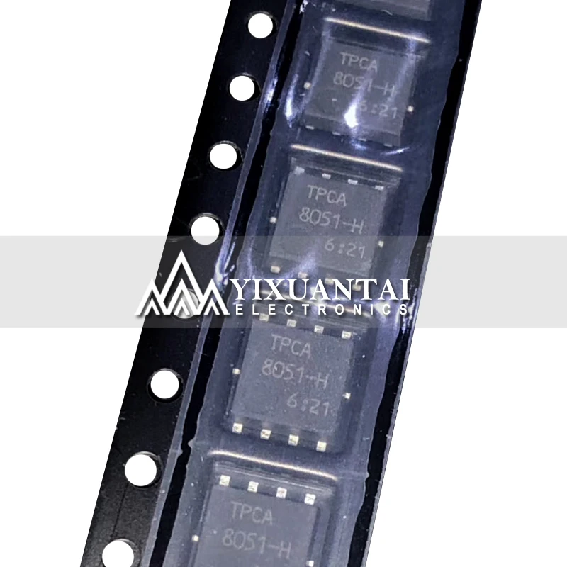 

5pcs/lot Free Shipping New original TPCA8051-H TPCA8051 8051 SOP8 MOSFET N-CH 80V 28A 8SOP