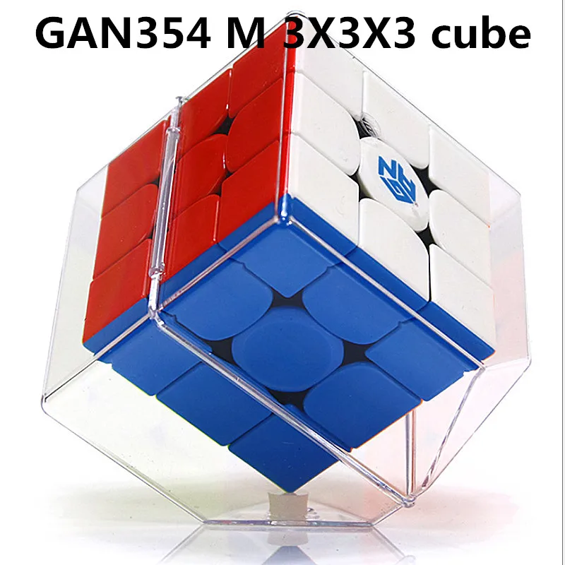 

GAN354 M 3x3 Magnetic Magic cube GAN354M Magnetic 3X3 speed cube gans 3x3x3 cube GAN 354 M 3X3 Puzzle cube gan 354 Magnetic cubo
