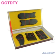 5 шт. Китайский традиционный Gua Sha акупунктурный массаж натуральный Набор инструментов Guasha# Y207E# Лидер продаж