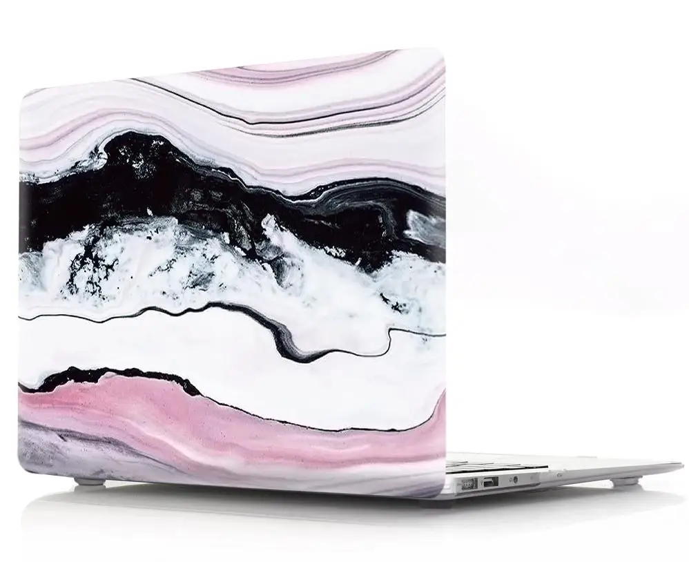 Marble Print Hard Cover Laptop Case for Macbook Pro Retina 12 13 15 16 Touch Bar Shell For Mac Air 13 11 case