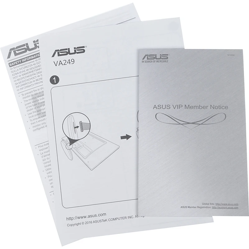 Монитор ASUS VA249NA 23.8", черный