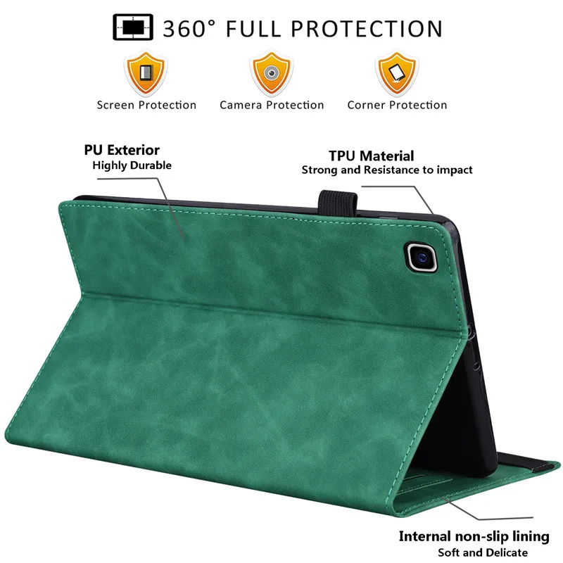do plutônio para Samsung Galaxy Tab, caso luxuoso, S9 FE, 10,9