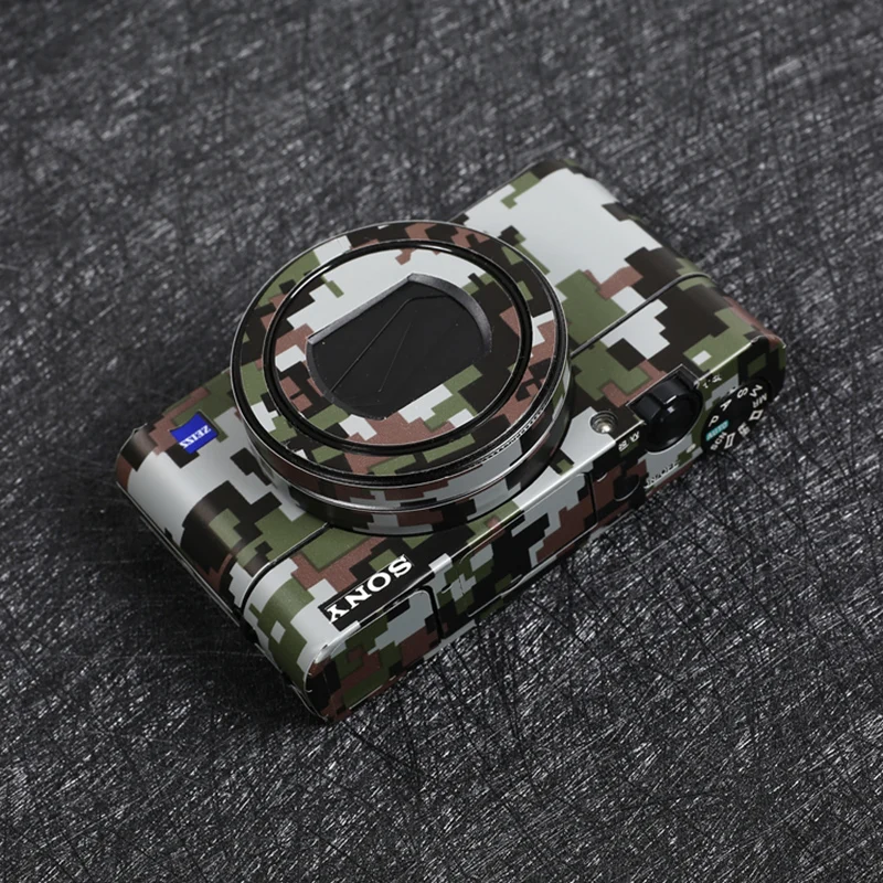 Наклейка из углеродного волокна для корпуса камеры Sony RX100 VII RX100VII RX100M7 RX100VI