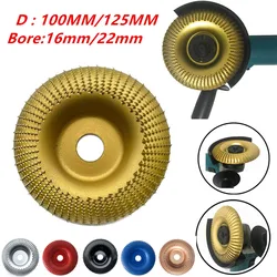 Disque abrasif pour meuleuse d'angle, outil de bricolage pour la maison de noël, pour le travail du bois, alésage 16mm 22mm, outils rotatifs de ponçage et de sculpture 