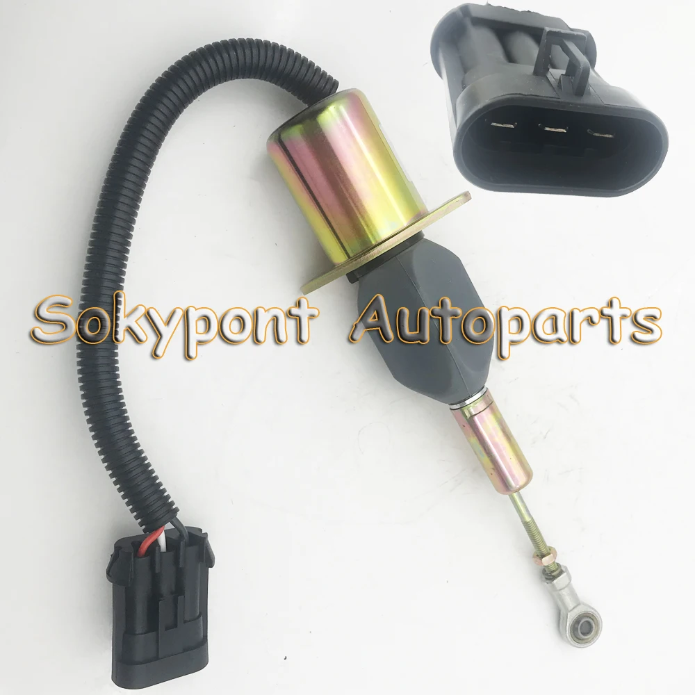 Запорный электромагнитный Холланд 1751ES-12A6UC4B3S1, SA-4161-12, 87801213, F2NN9D278BA для сельскохозяйственного трактора 1 шт