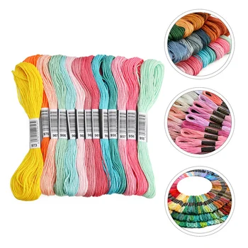 

447pcs Chic Unique Simple Embroidery Strings Embroidery Threads for Store Home