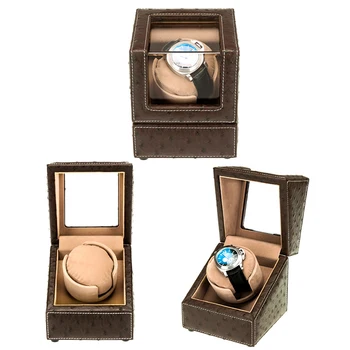 

Watch Storage Organizer Display Casket Motor Shaker Holder Automatic Mechanical Watch Winder Box Winding Case Holder LXH