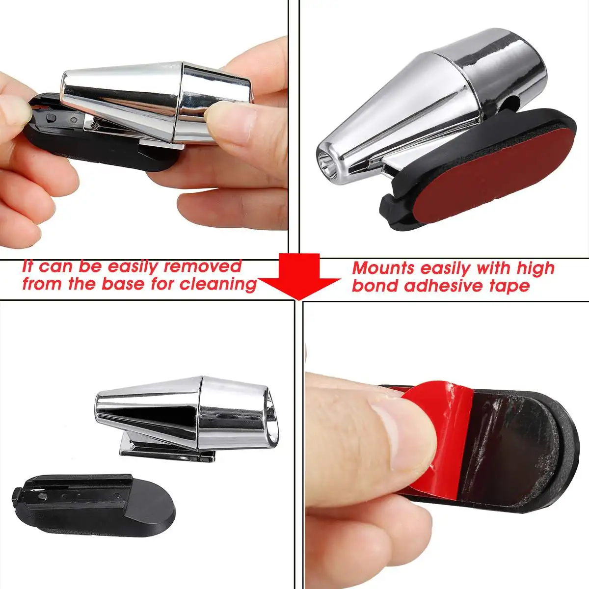 2 шт. Универсальный Автомобильный свист с изображением оленя колокольчик