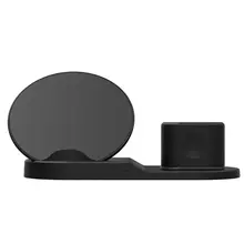 Беспроводное зарядное устройство 3 в 1 беспроводная Подставка для зарядки Apple Watch Airpods для iPhone X Xs быстрая беспроводная док-станция для зарядного устройства