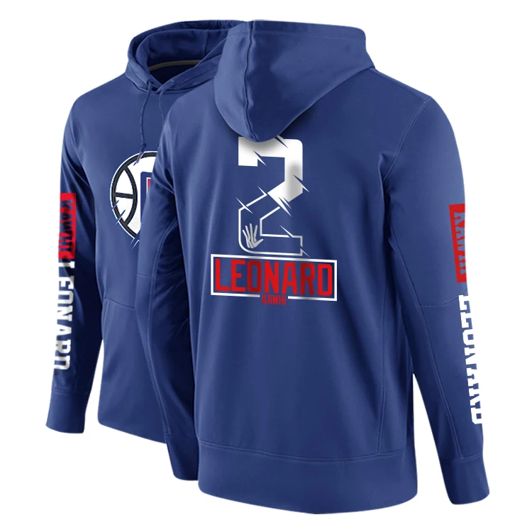  DPOY brand design bryant LBjames Western basketball men's sweatshirt hoodies Kawhi Doncic pullovers