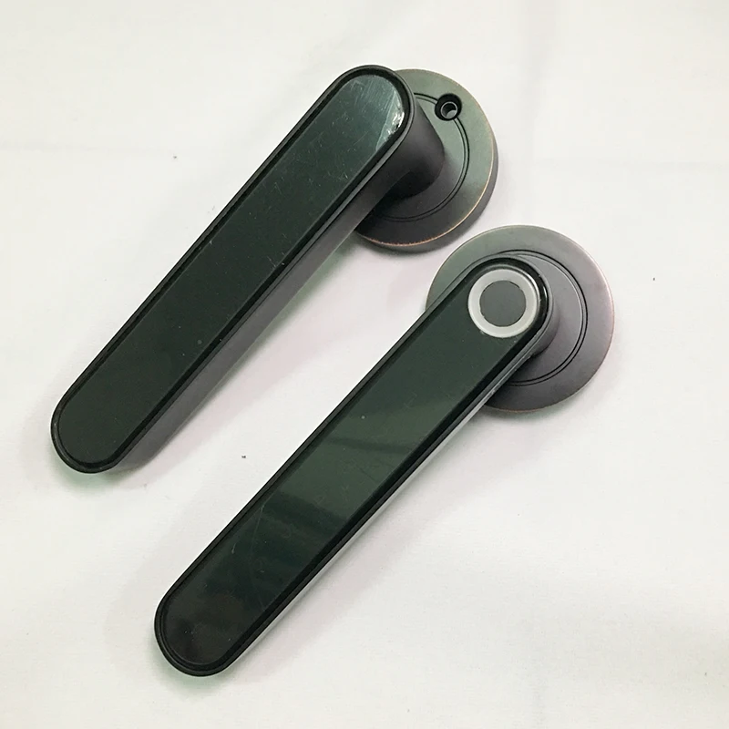 usb casa escritório loft ferro fechadura da porta inteligente de madeira